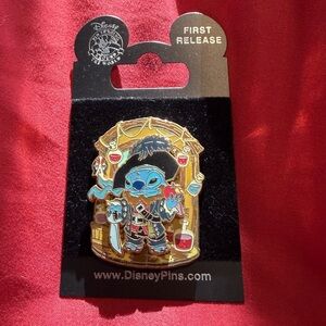 Stitch as Captain Barbossa - Pirates of the Caribbean Pin - Mystery Disney